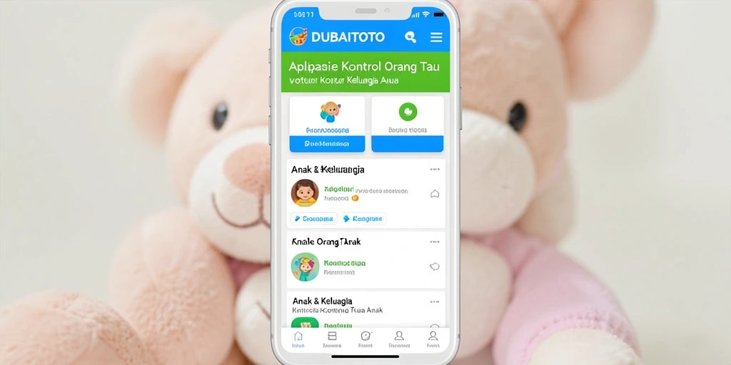 Antarmuka DUBAITOTO yang intuitif dan mudah digunakan.