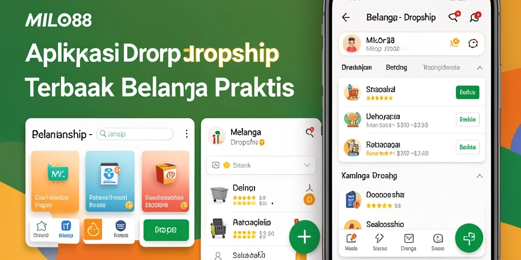 Antarmuka pengguna aplikasi MILO88 yang intuitif dan menarik.