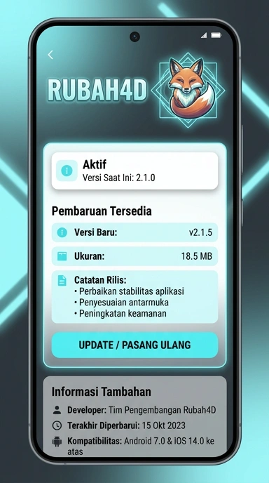 Riwayat Versi Rubah4d: Pembaruan Terbaru dan Catatan Penting